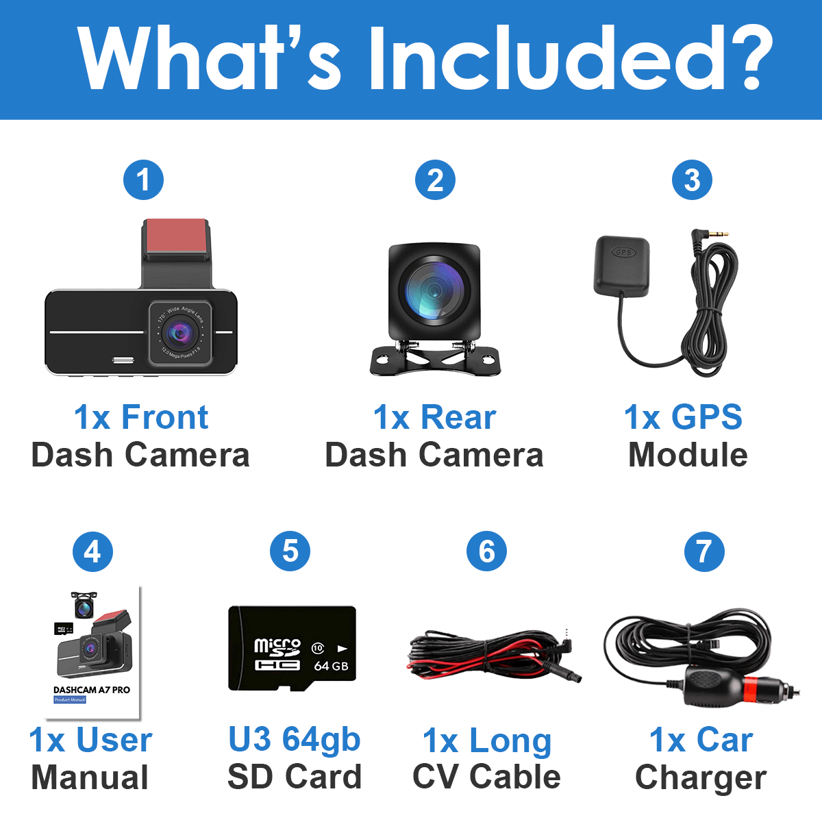 Dashcam Apex JDP4