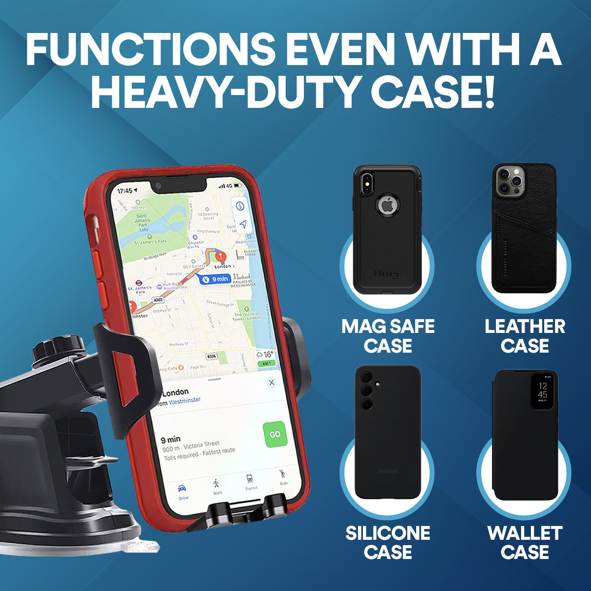 360° Rotation Car Phone Holder