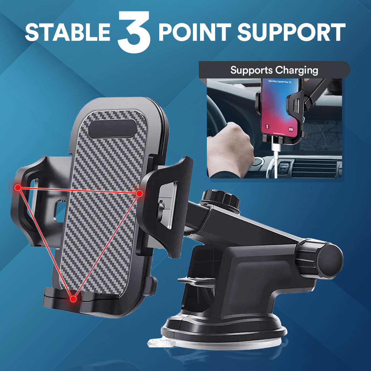 360° Rotation Car Phone Holder