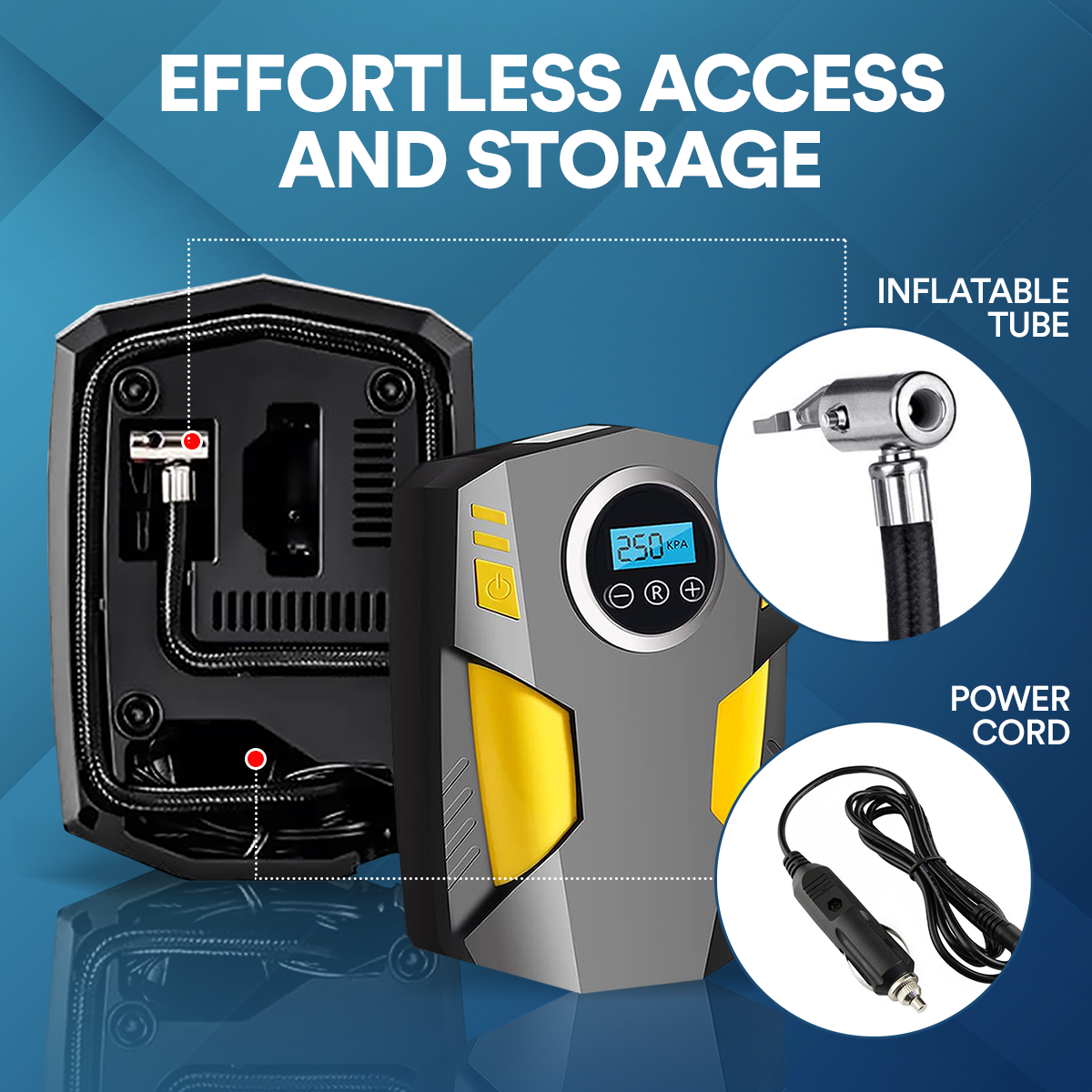 Digital Display Tyre Pump
