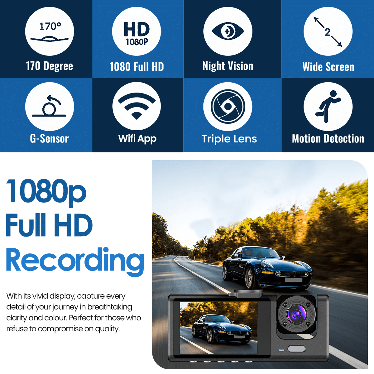 Dashcam Omni JDP7