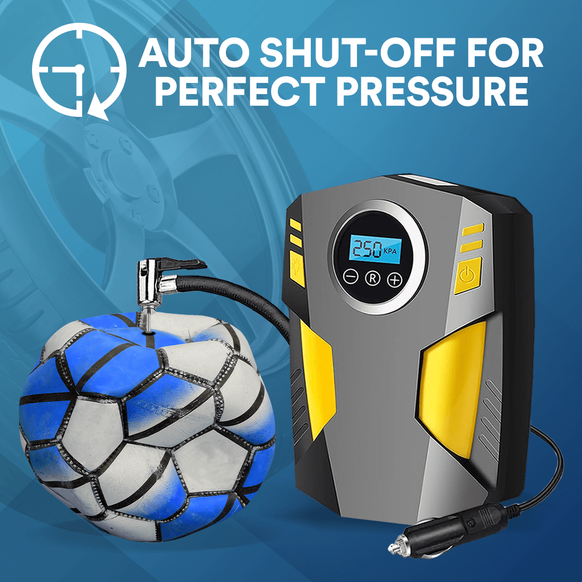 Digital Display Tyre Pump