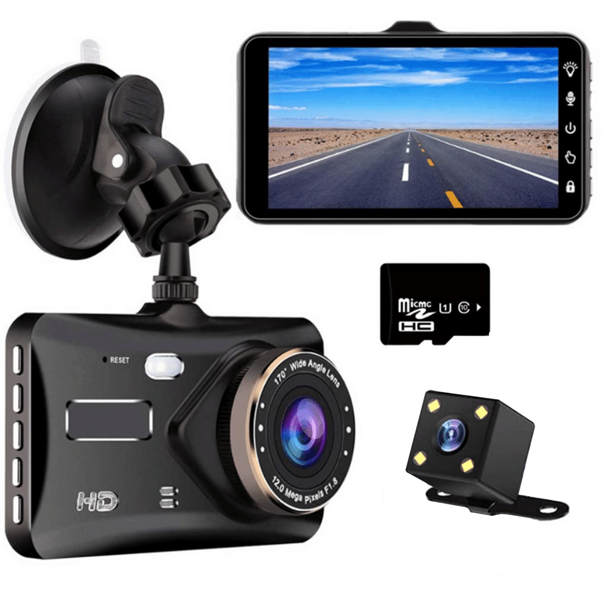 Dash Cam Plus (Front & Rear) *BEST SELLER* DP4